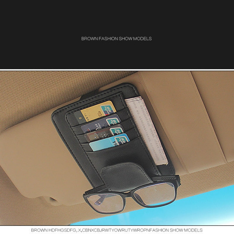 Car Sun Visor Organizer