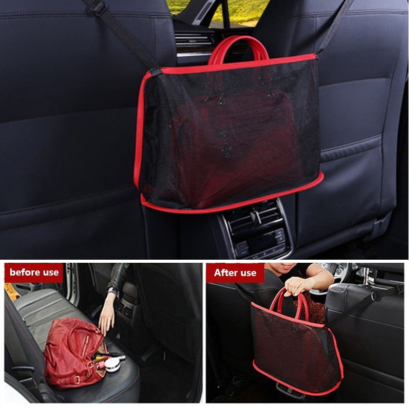 Car Mesh Storage Pocket
