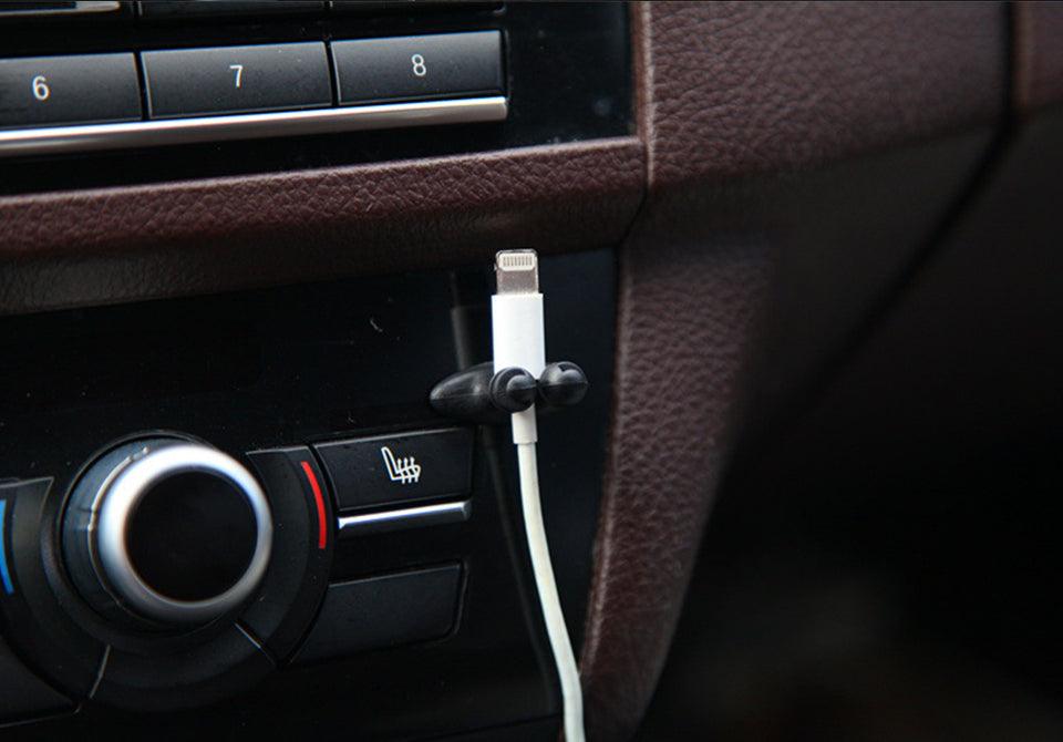 8-Piece Adhesive Cable Clip Set
