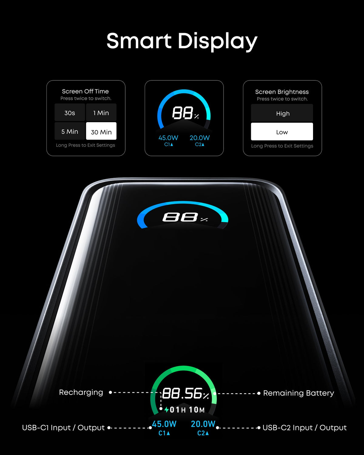 Anker Prime Power Bank 9.6K 65W