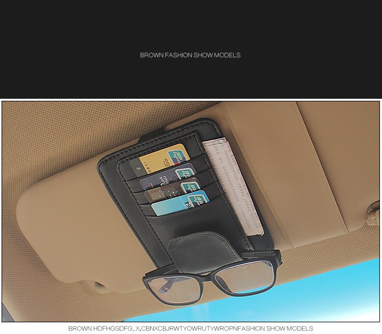 Car Sun Visor Organizer