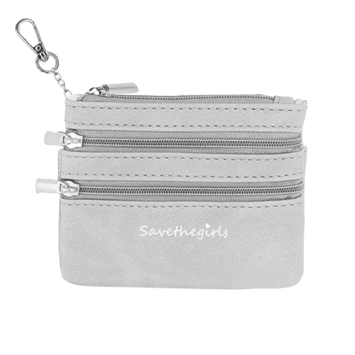 3-Compartment Zippered Pouch